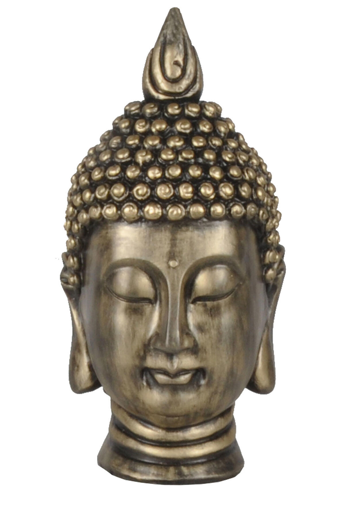 qdec Modern Dizayn Büyük Buda Biblo Gold
