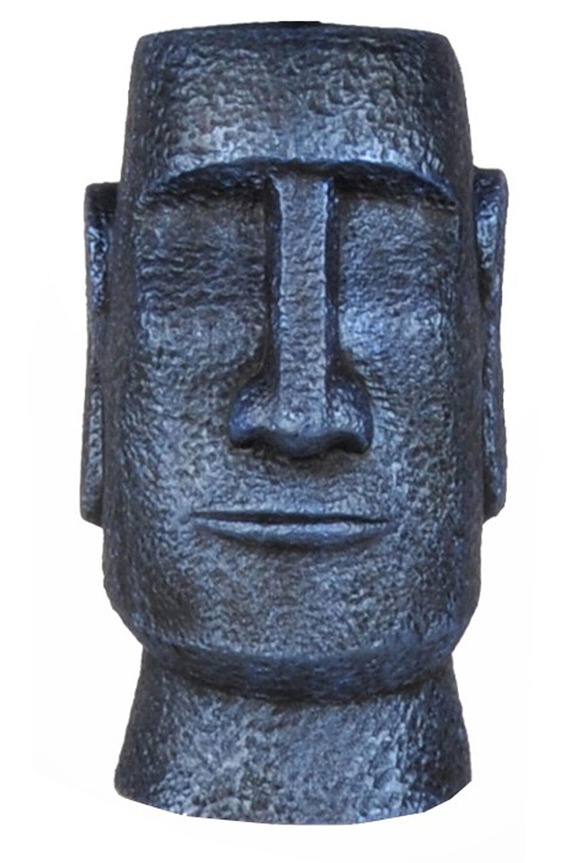 qdec Modern Dizayn Moai Biblo Cobalt