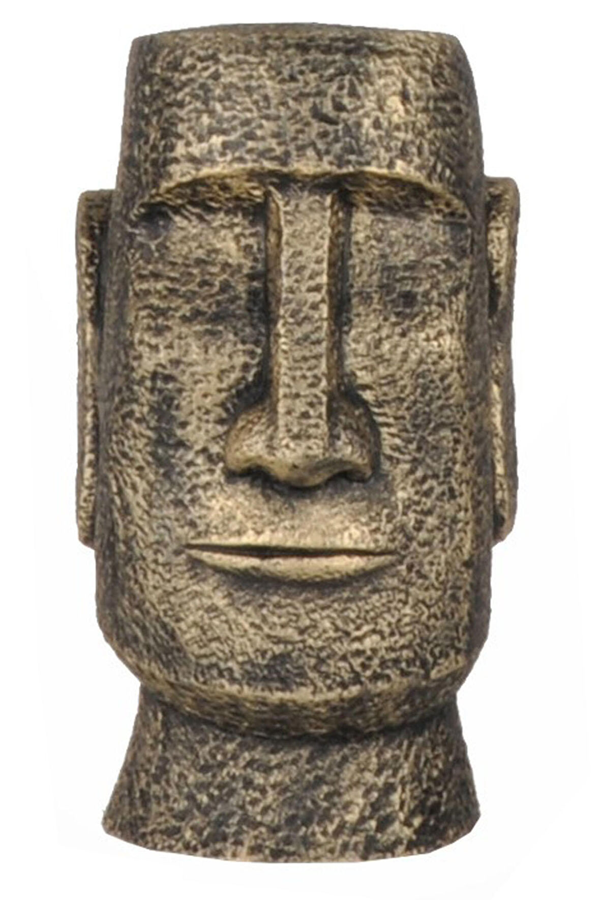 qdec Modern Dizayn Moai Biblo Gold