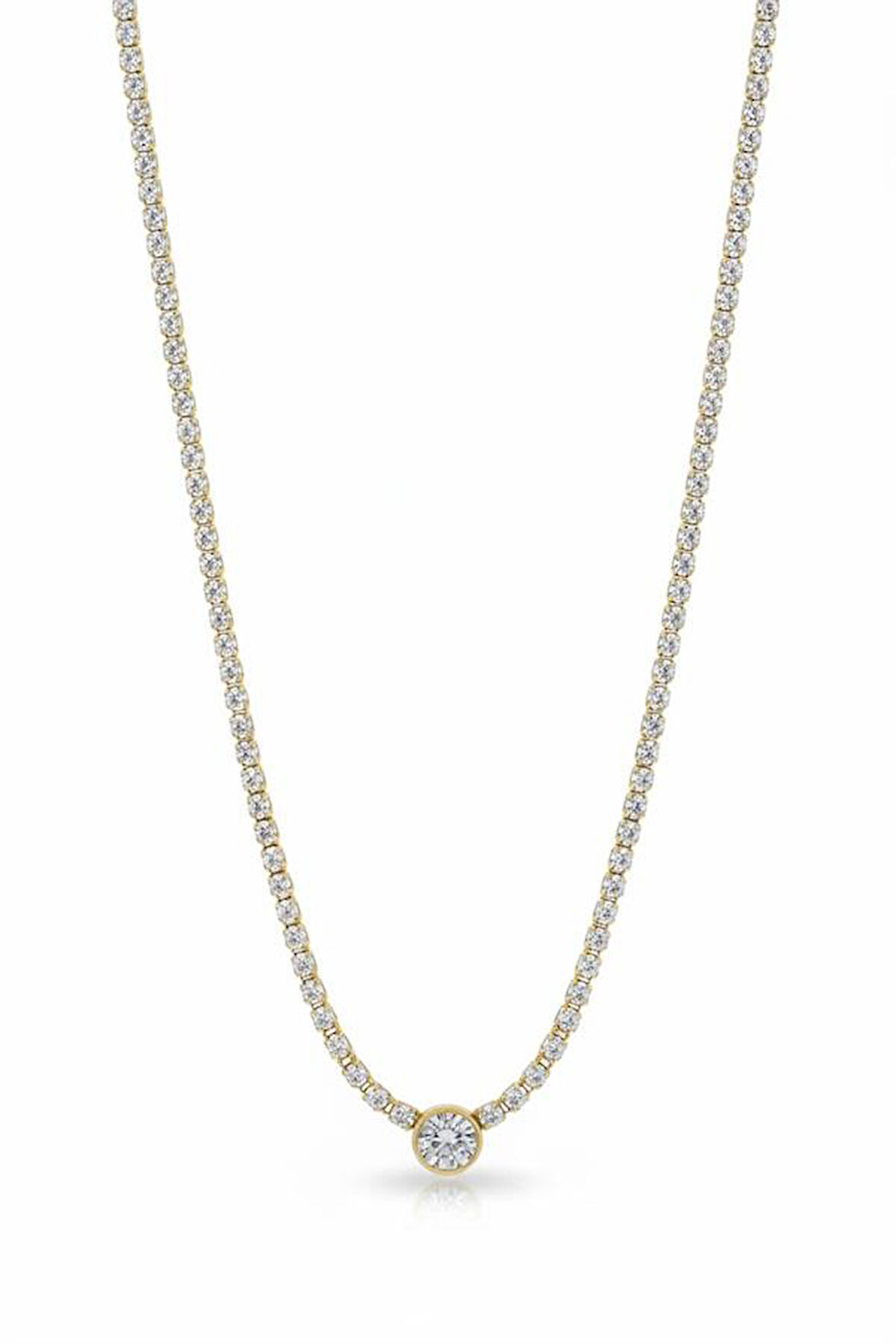 Su Yolu Kolye - Altın