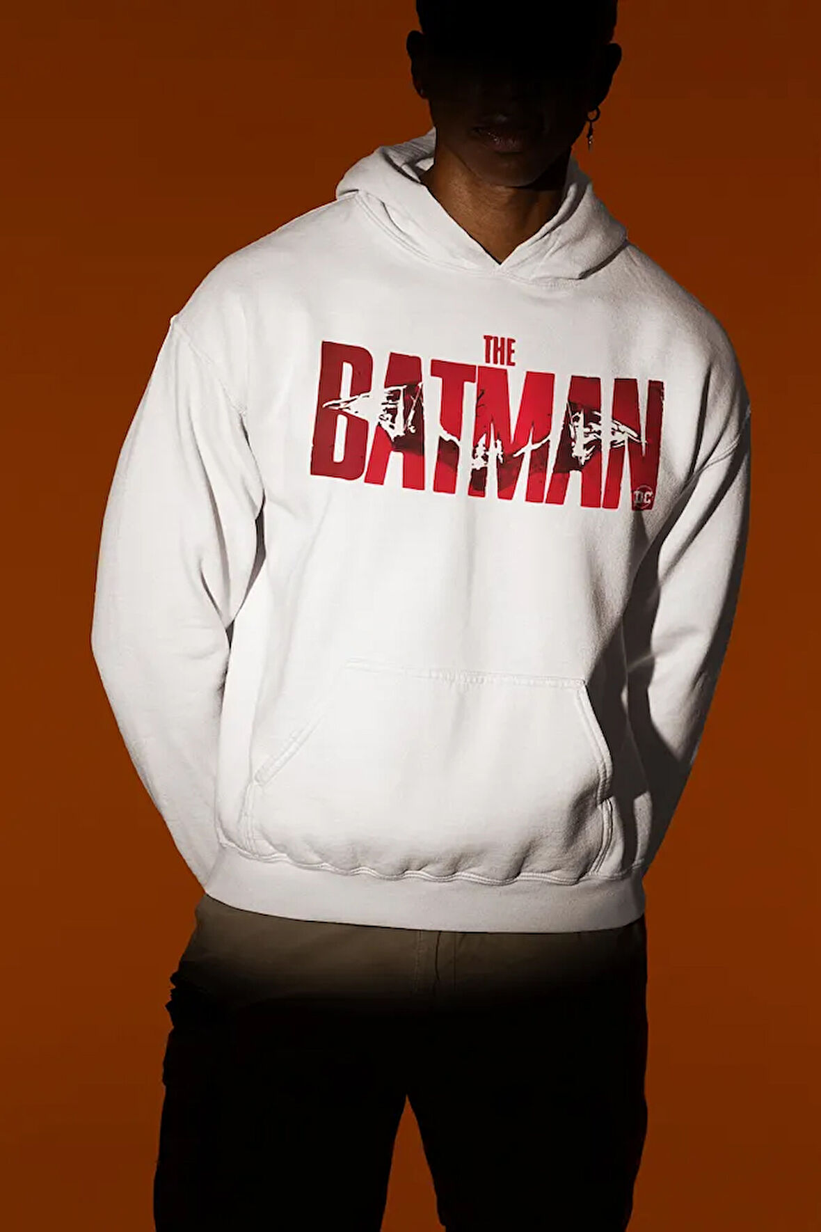 The Batman Dc Karakter Baskılı Unisex Oversize Marvel Hoodie
