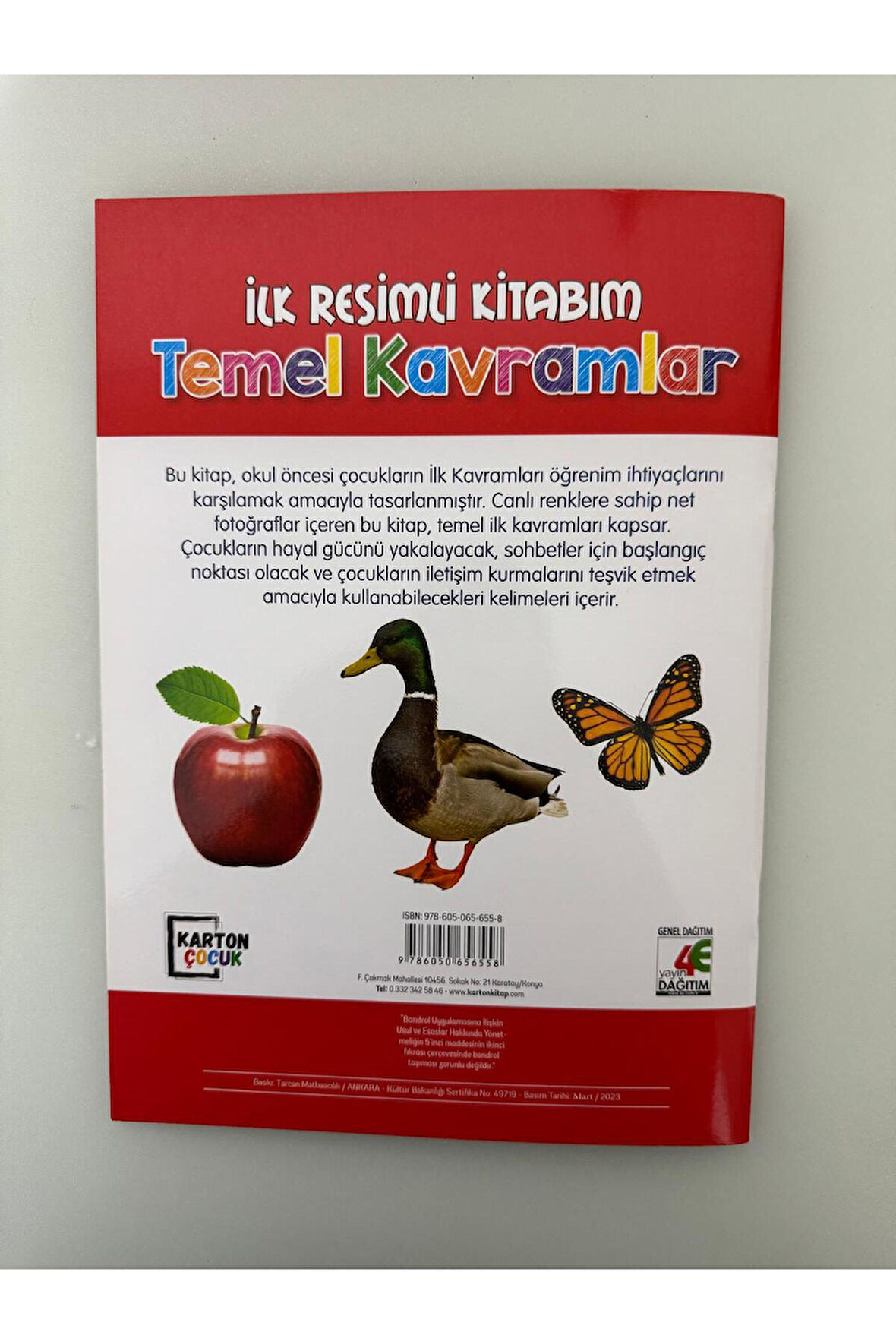 İlk Resimli Kitabım Temel Kavramlar