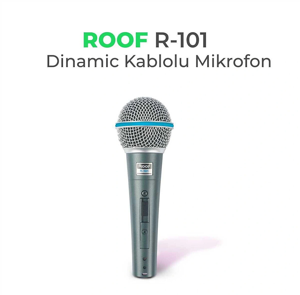 ROOF R-101 600 Ohm MİKROFON (Dinamic) 