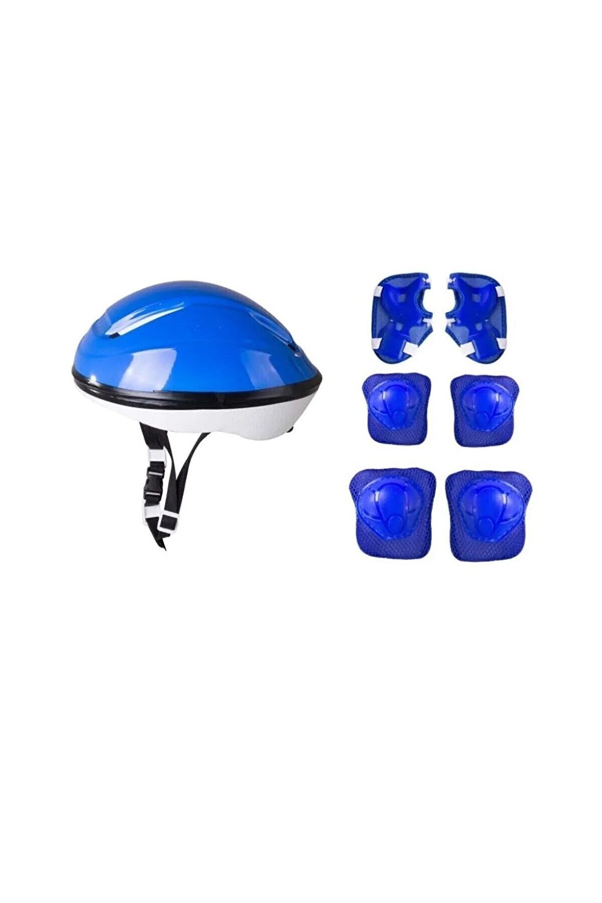 Kask Dizlik Dirseklik Koruyucu Set