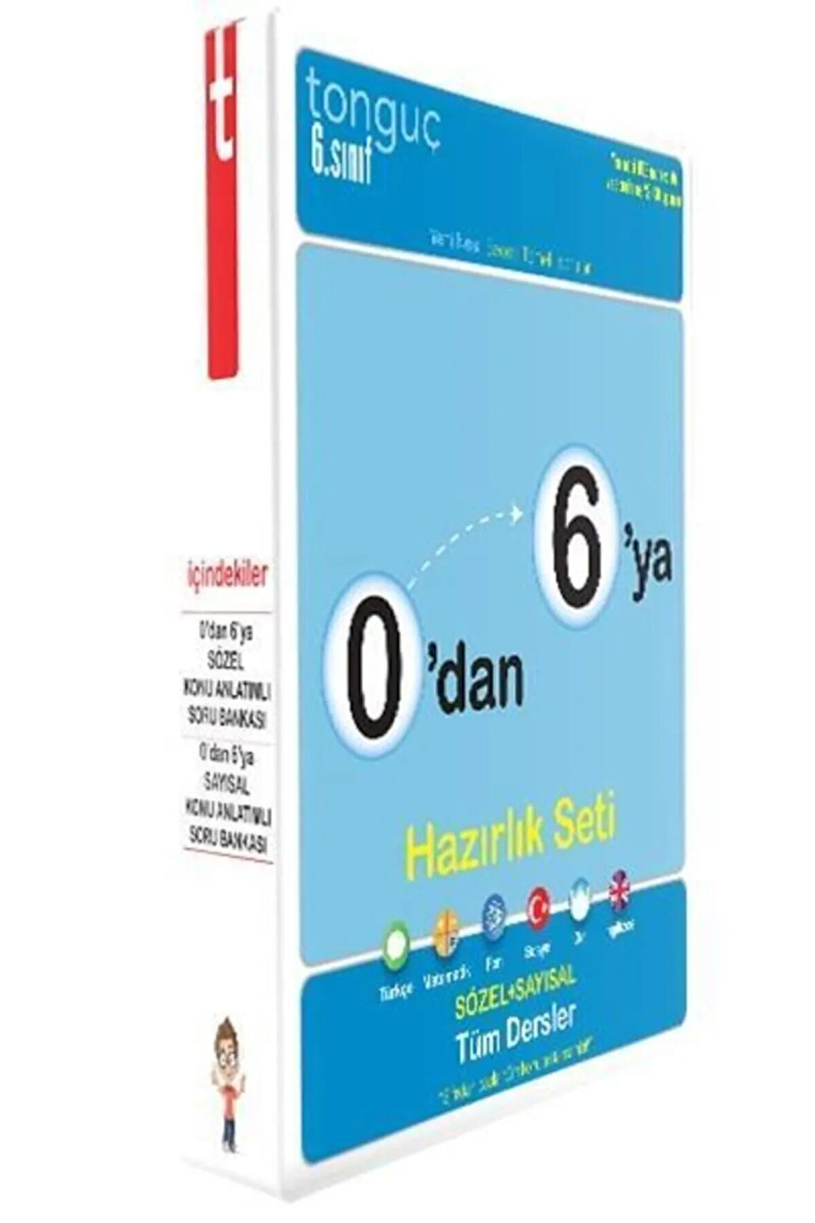 0'dan 6'ya Konu Anlatımlı Soru Bankası Seti Tonguç Akademi 2021-2022 Yeni Baskı