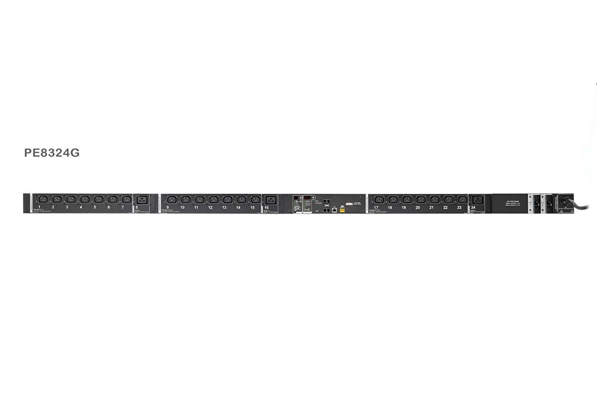 30A/32A 24-Outlet Outlet-Metered & Switched eco PDU