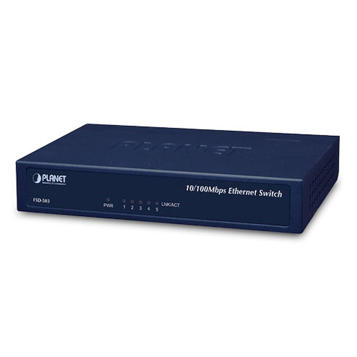 5-Port 10/100Mbps Yönetilemeyen Fast Ethernet Switch (metal şasi)&lt;br&gt;
5-Port 10/100Mbps Unmanaged Fast Ethernet Switch (metal case)