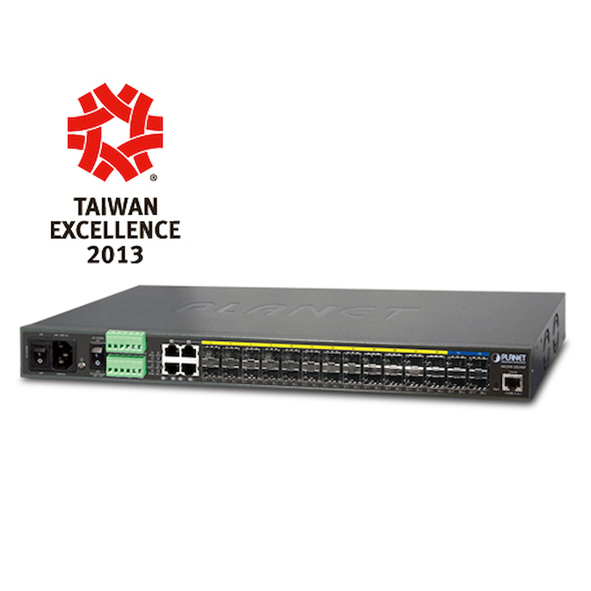 Yönetilebilir Metro Ethernet Switch (Managed Metro Ethernet Switch)&lt;br&gt;
24-Port 100/1000Base-X SFP yuva&lt;br&gt;
4-Port 10G SFP+  yuva