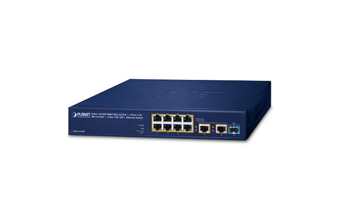 Yönetilemeyen Gigabit PoE Switch (Unmanaged Gigabit PoE Switch)&lt;br&gt;
8 x 10/100/1000BASE-T 802.3at/af PoE+ Injector port&lt;br&gt;
2 x 100/1000/2500BASE-T 802.3at/af PoE+ Injector port&lt;br&gt;
