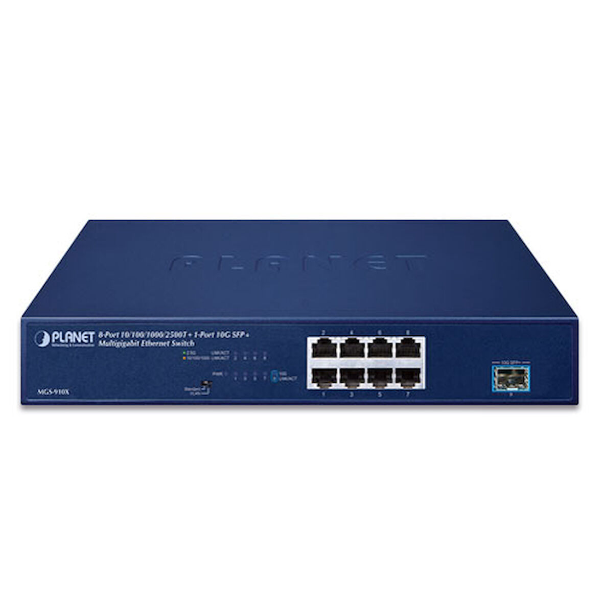 Yönetilemeyen Gigabit Switch (Unmanaged Gigabit Switch)&lt;br&gt;
8-Port 10/100/1000/2500T&lt;br&gt;
1-Port 10GBASE-X SFP+ yuva