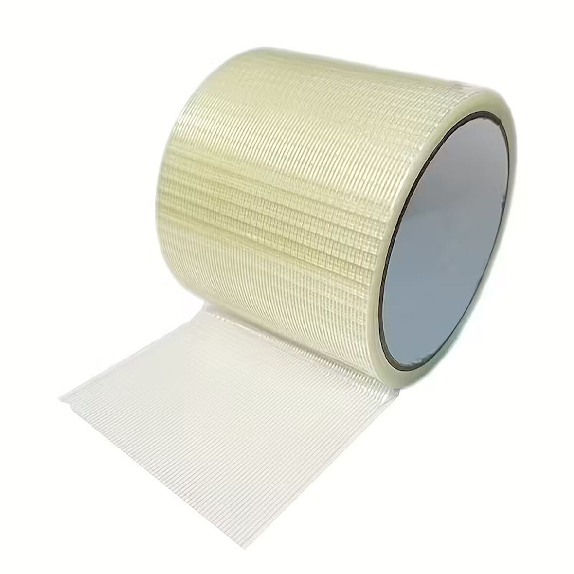 Yırtılmaya Karşı Dirençli, Yüksek Yapışma Gücü Enine Boyuna Lifli Bant 100mmx50mt