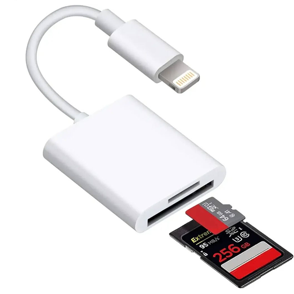 ZR458 Nk1022 Lightning Card Reader