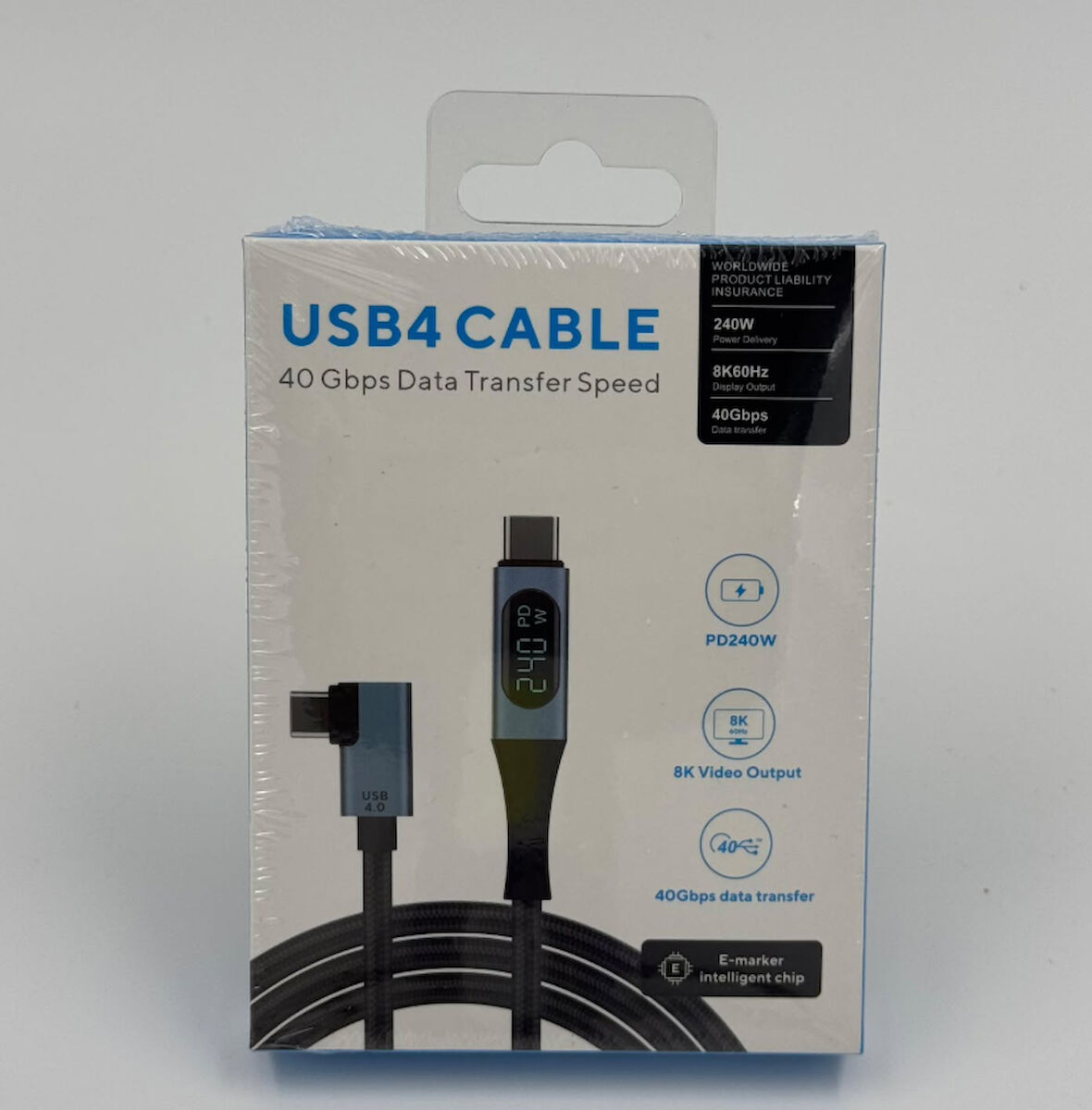 ZR849 T Led Usb 4 240W 40Gb 8K 60Hz 1M