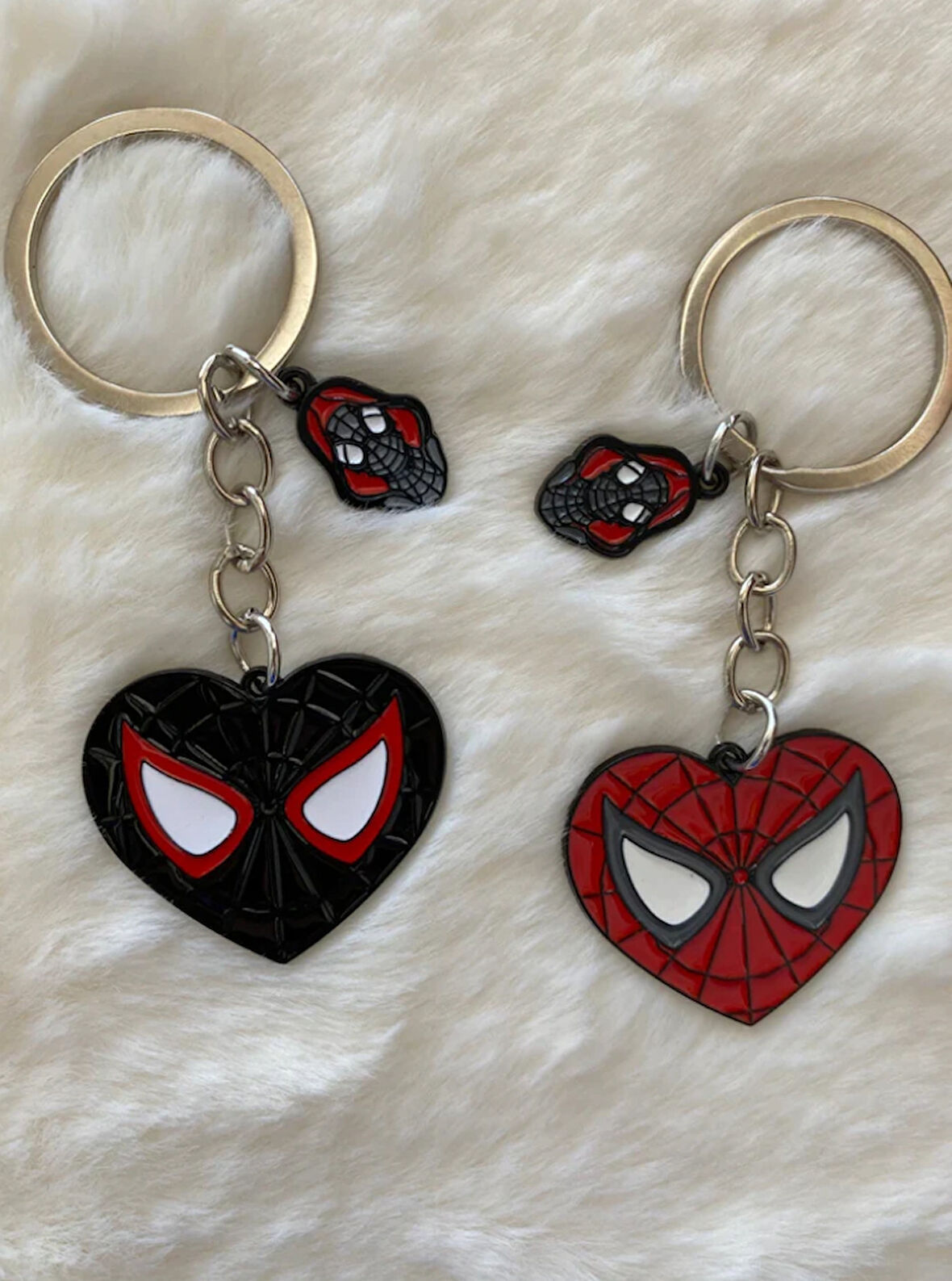 Spiderman Çift Anahtarlık