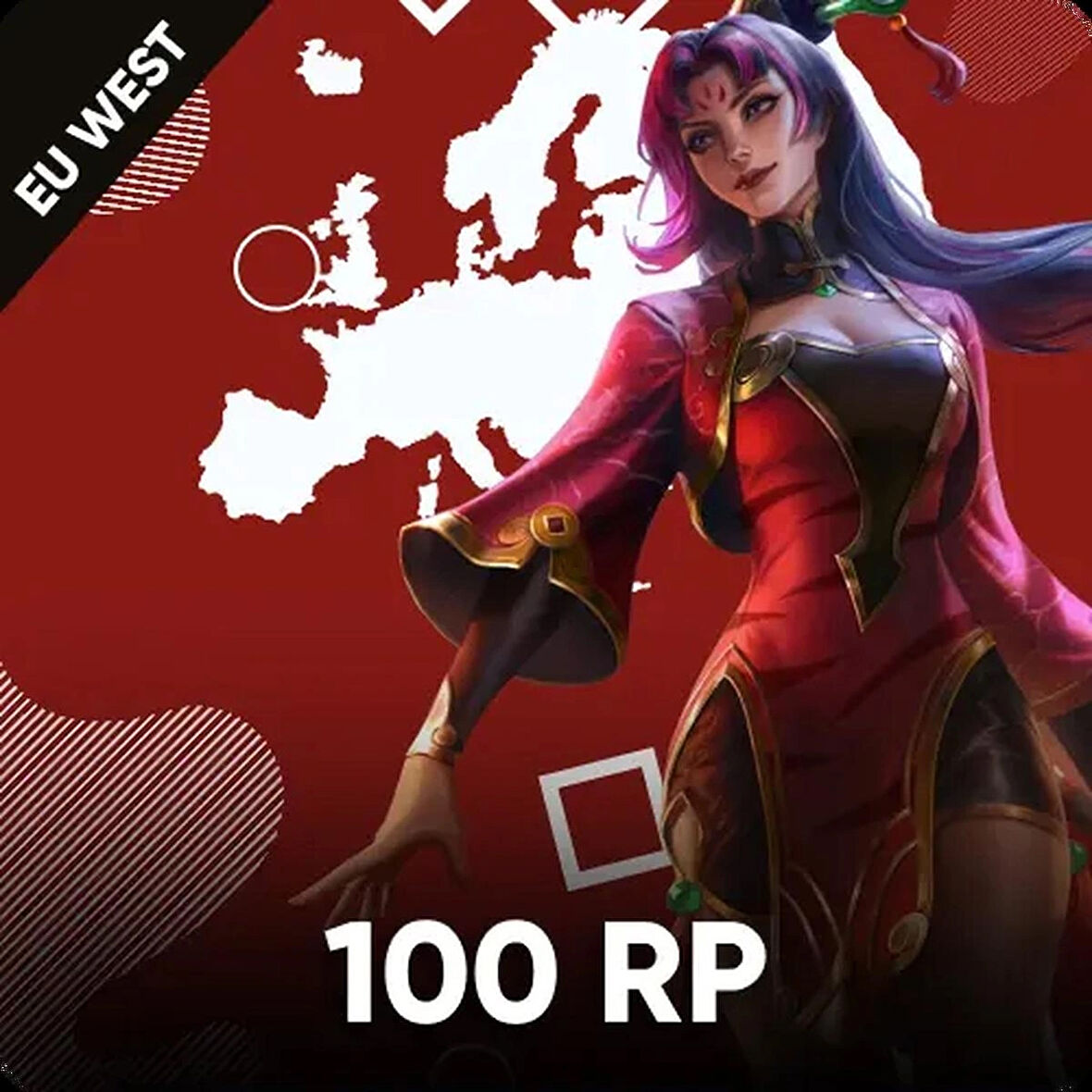 League of Legends 100 RP -LoL 100 RP EU West