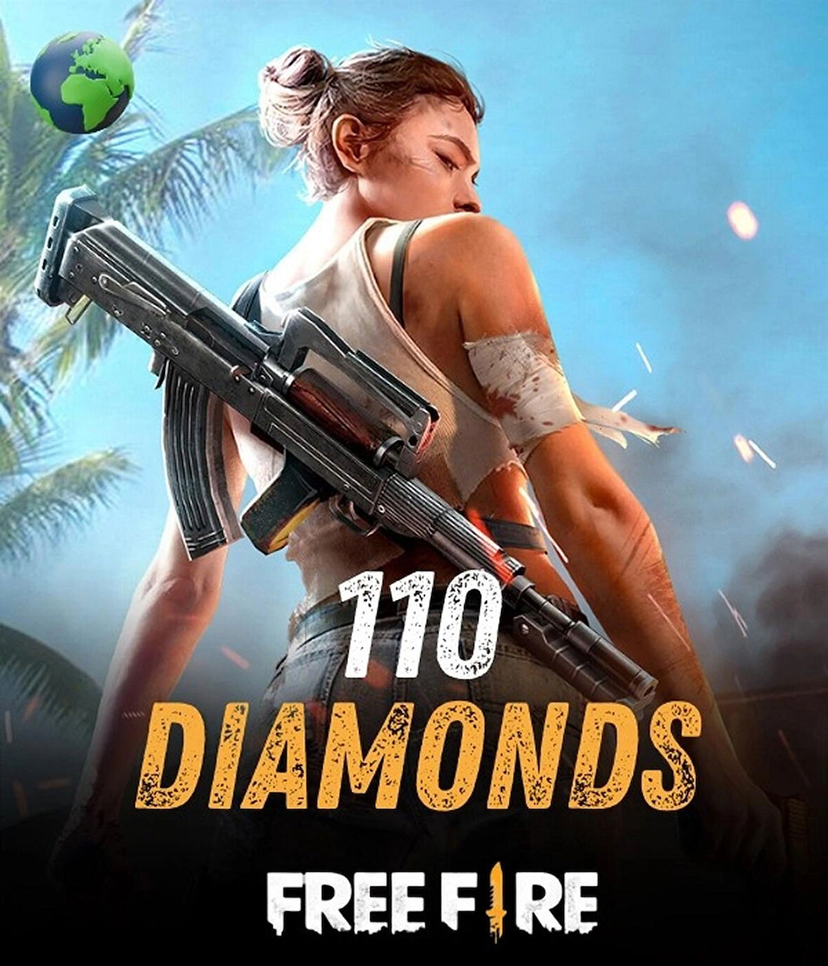 Free Fire 100+10 Diamonds