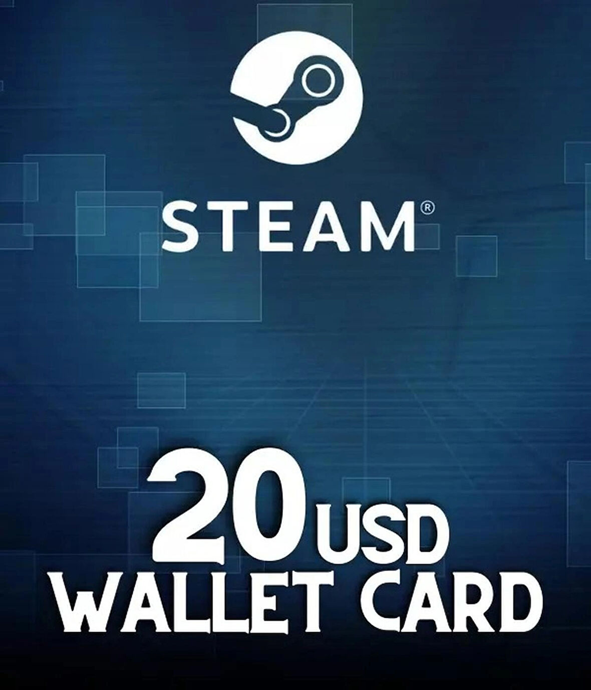 Steam Wallet Code 20 USD