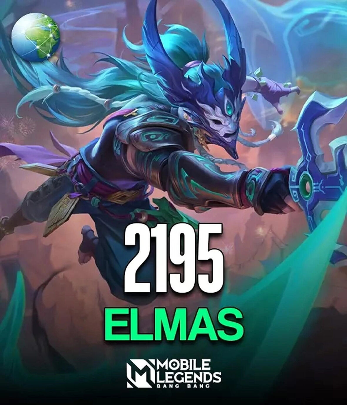 Mobile Legends Bang Bang 2195 Elmas Global ve TR