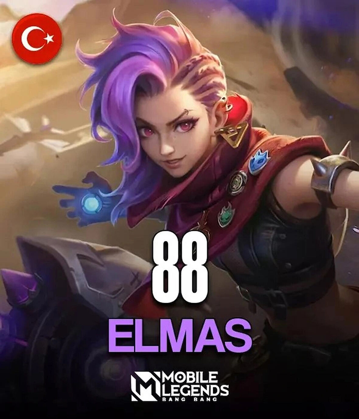 Mobile Legends Bang Bang 88 Elmas Global ve TR