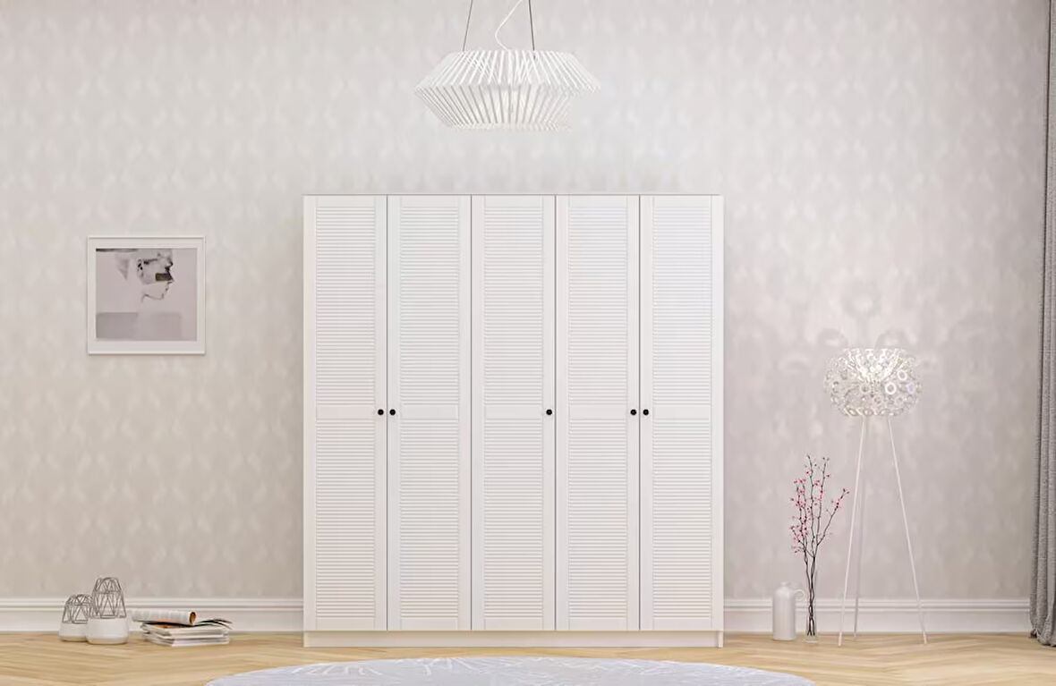 DİVA 5 KAPAKLI GARDIROP