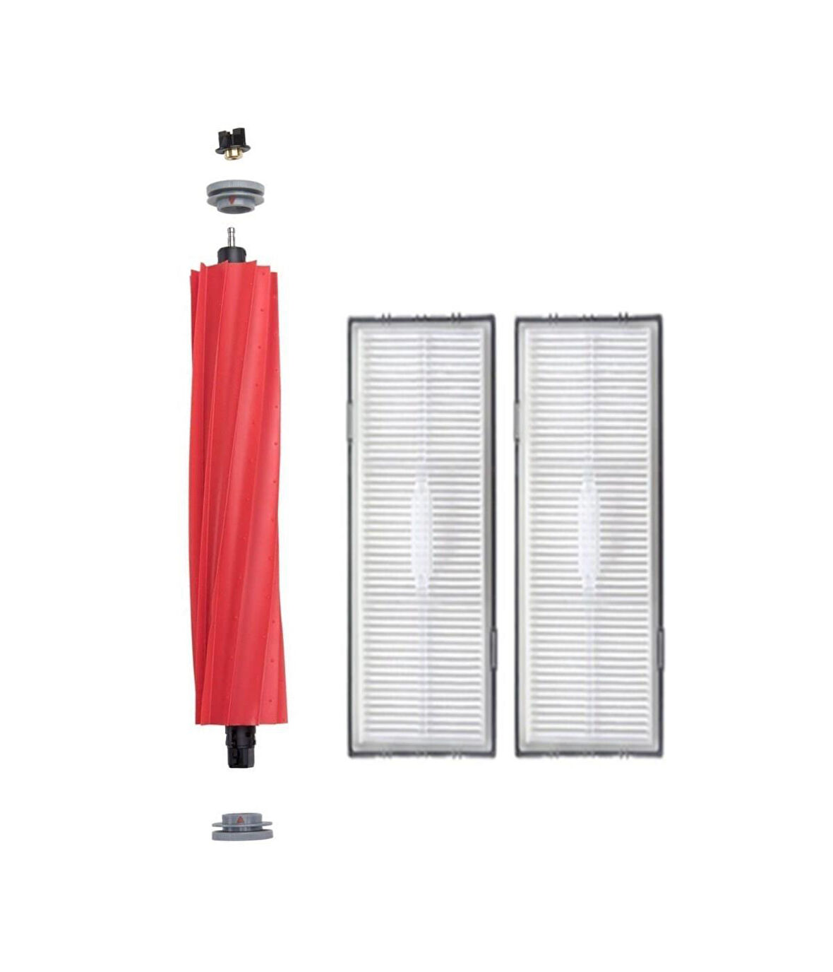 Roborock G10 Uyumlu Yedek Ana Fırça ve Hepa Filtre-3 Parça