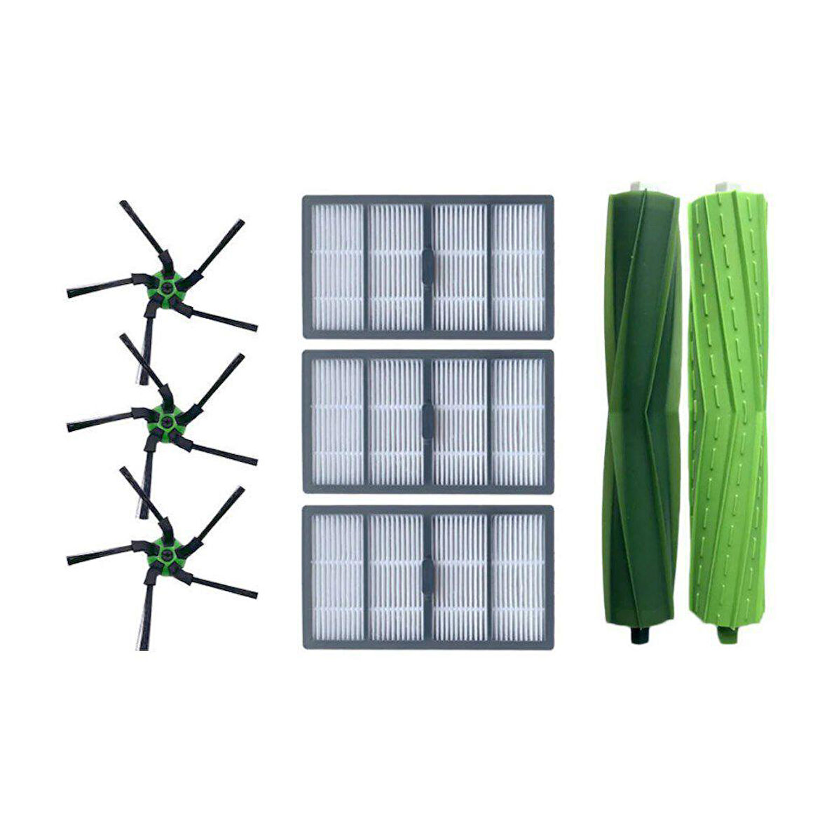 iRobot Roomba S9 Uyumlu Yenileme Seti-Fırça ve Filtre