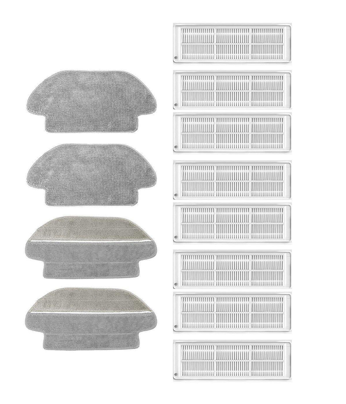 Xiaomi Mop Pro STYJ02YM  Uyumlu Yedek Mop ve Hepa Filtre-12 Parça