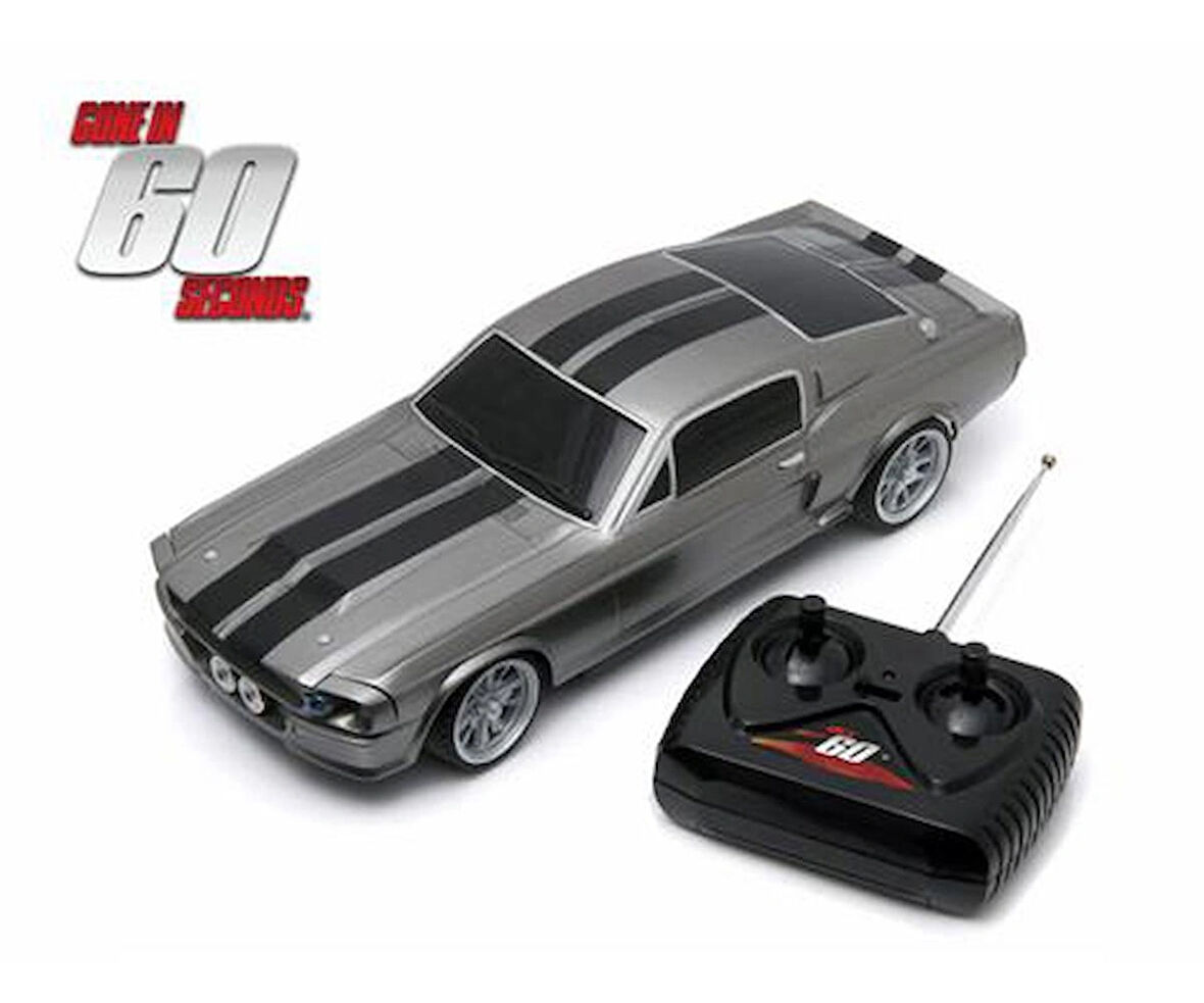 Greenlight  1:18 Gone in 60 Seconds – 1967 Ford Mustang “Eleanor” (Kumandalı Model) Plastik Model Araba 