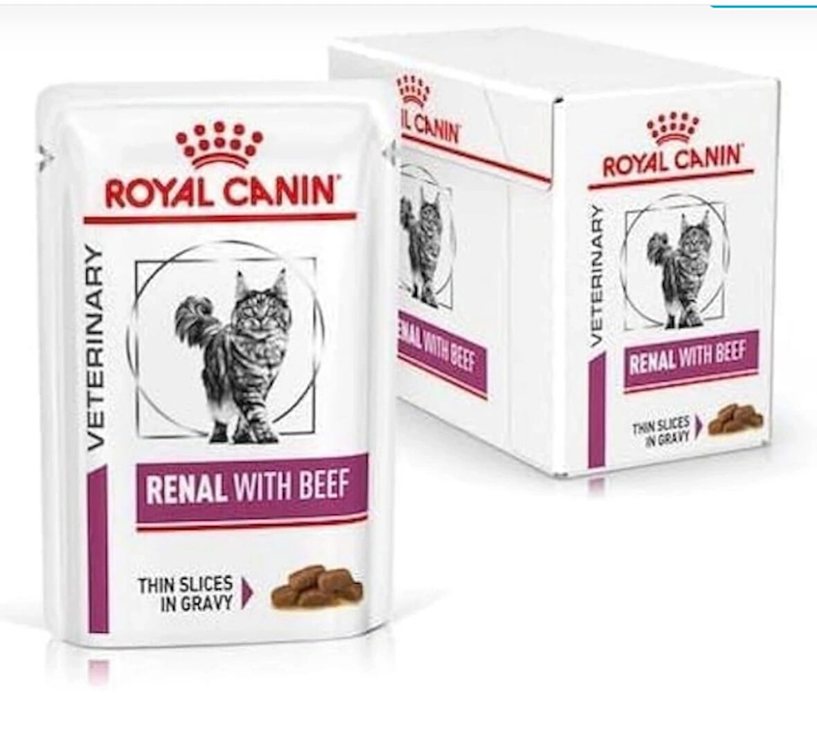 Royal Canin Renal Beef Yaş Kedi Maması 85 Gr x 12 