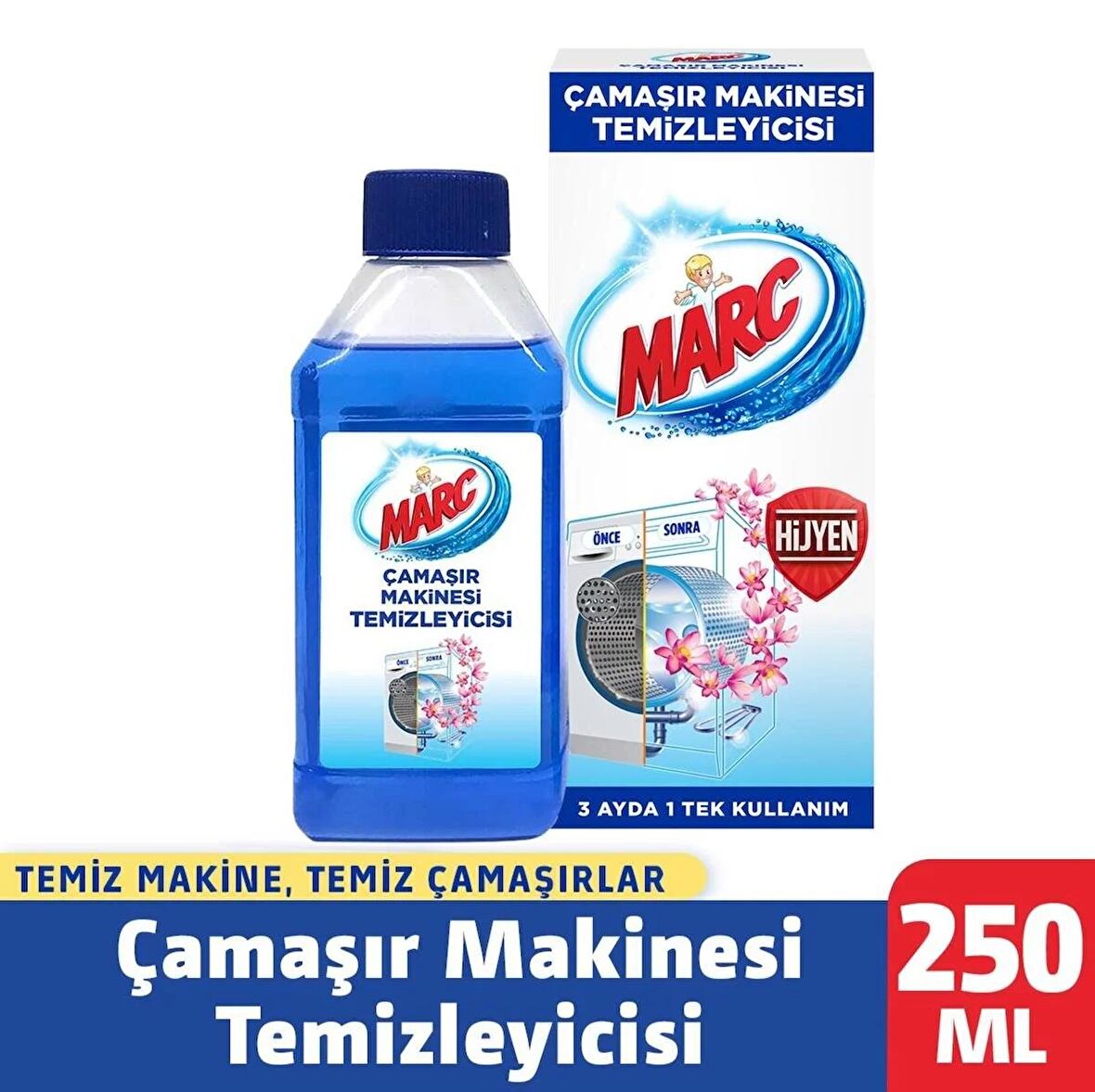 Marc Çamaşır Makinesi Temizleyici 250 ml