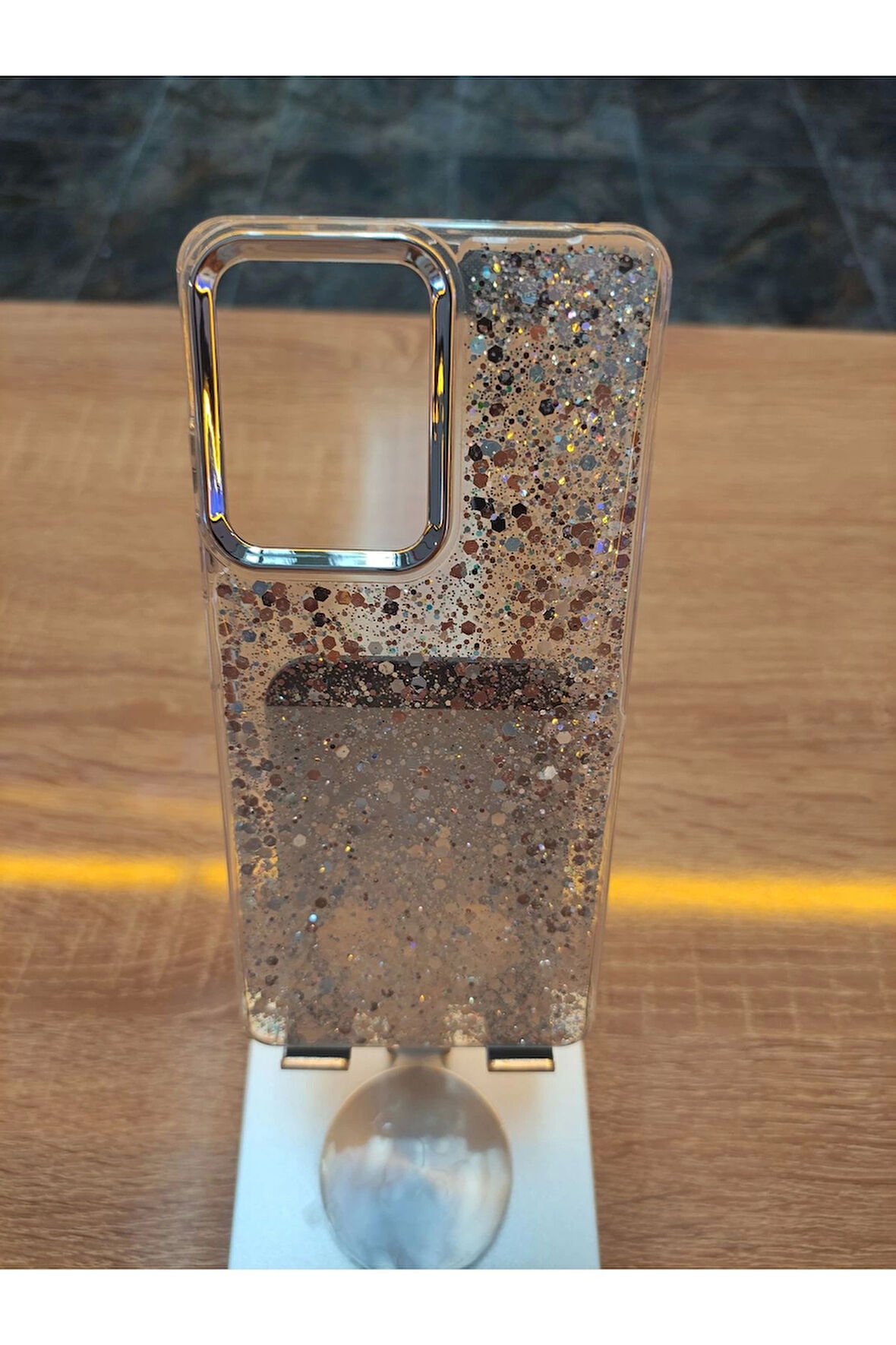 Xiaomi Redmi 13C Simli Kamera Çerçevesi Metal Kapak Tuşları Metal Kılıf