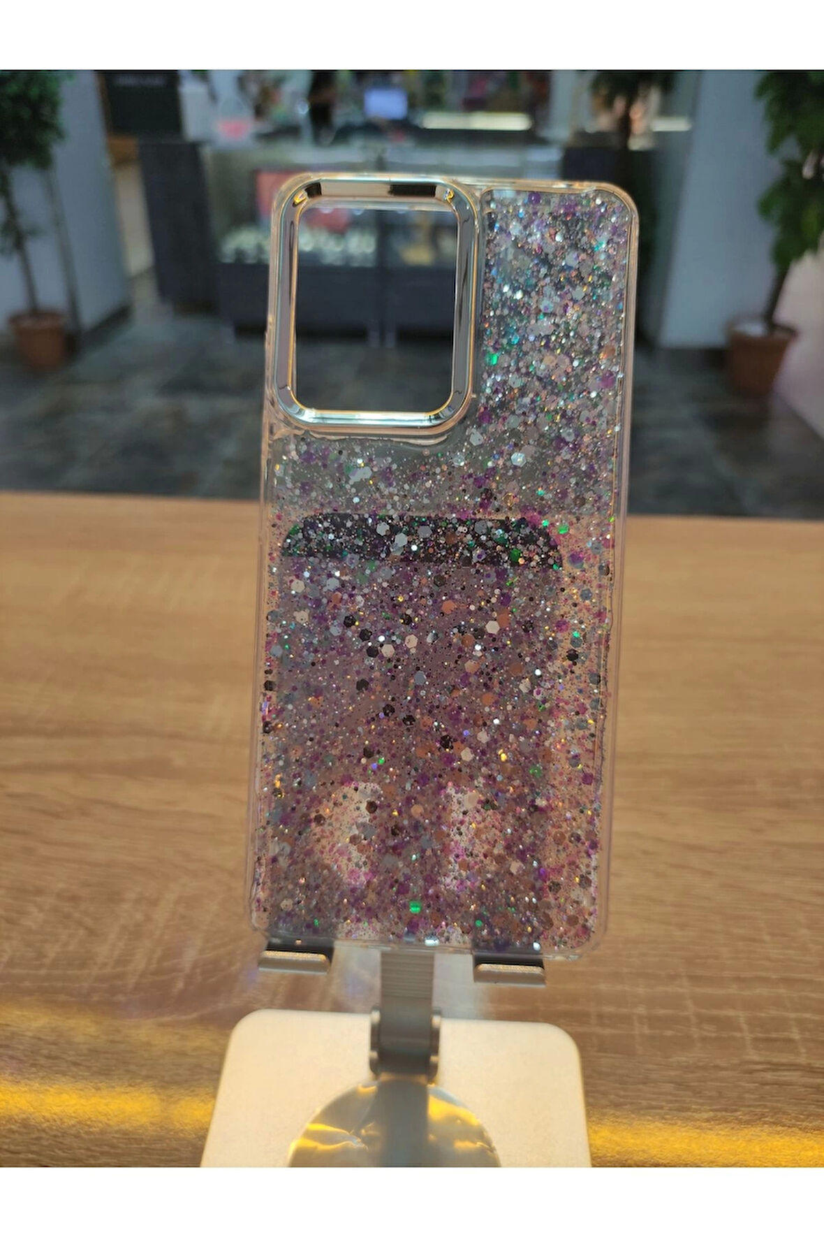 Xiaomi Redmi 13C Simli Kamera Çerçevesi Metal Kapak Tuşları Metal Kılıf