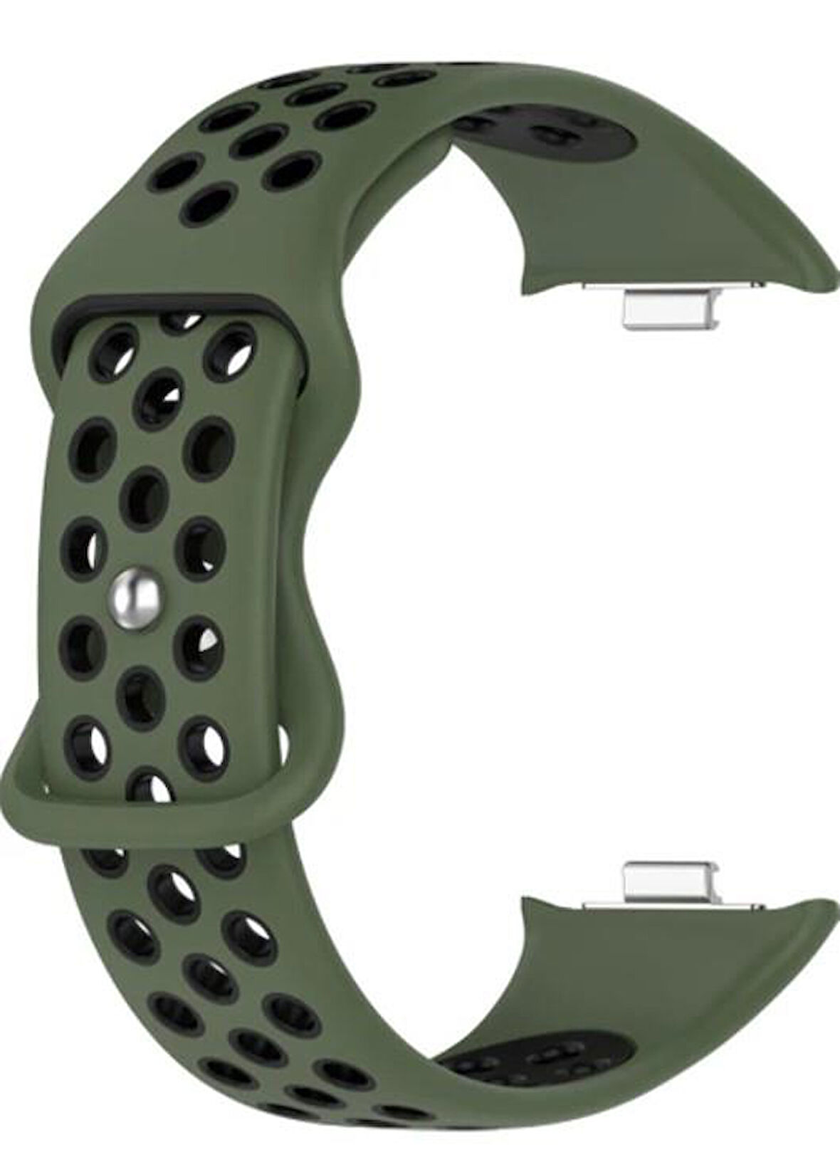 Redmi Watch 4 / Redmi Watch 5 Uyumlu Delikli Silikon Kordon/Kayış