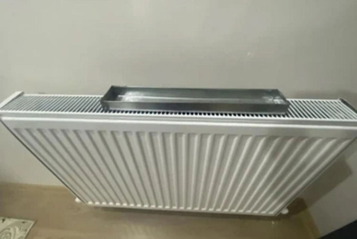 Renuzu Kalorifer Petek Suluğu Galvaniz Sac 26 x 6 cm Derinlik 2cm
