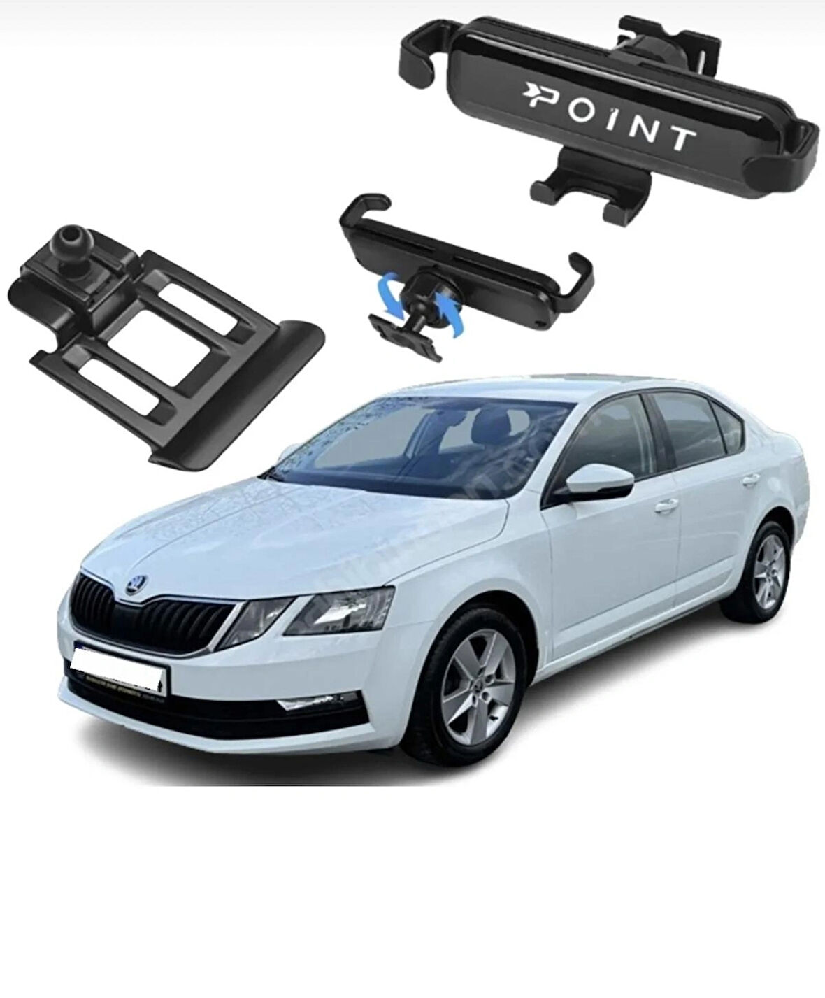 Point Skoda Octavia Telefon Tutacağı Araca Özel 2013-2020