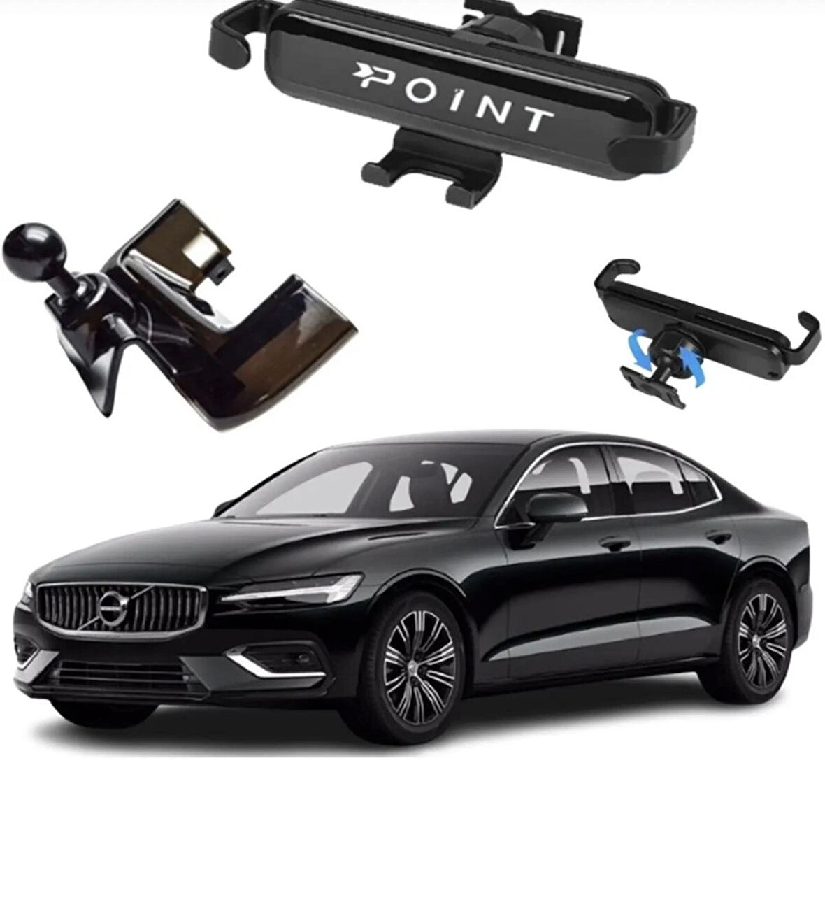 Point Volvo S60 Telefon Tutacağı Araca Özel 2018-2024 onta03