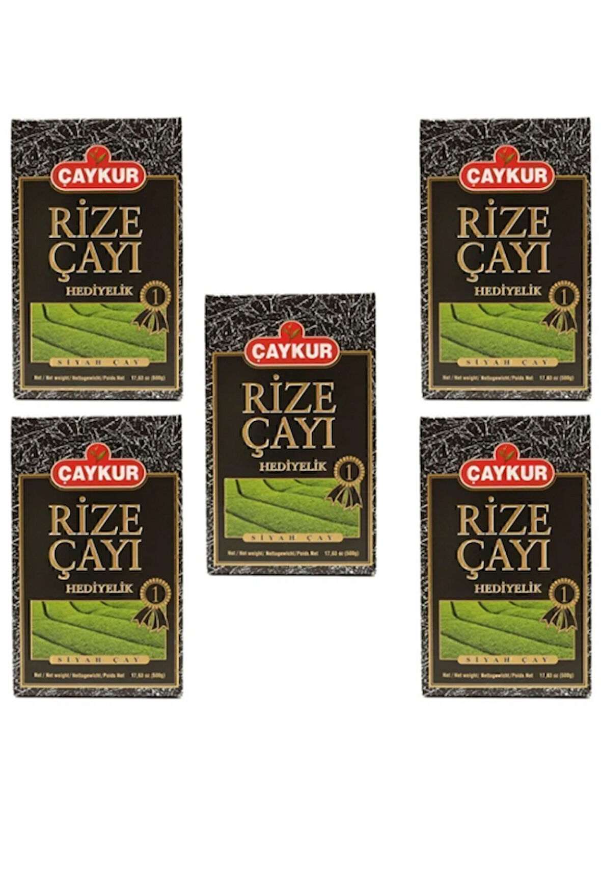 Hediyelik Rize Çayı 500 Gr - 5 Adet