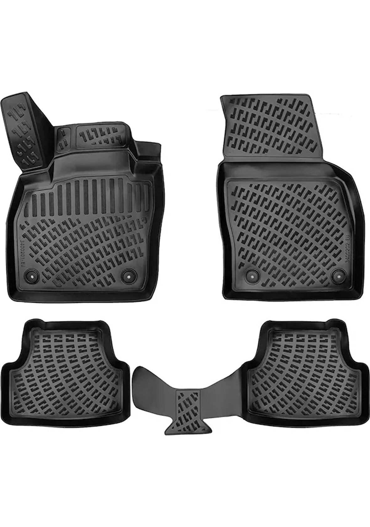 Toyota Corolla Hybrid 2025 Model 3D Ekstra Havuzlu Paspas