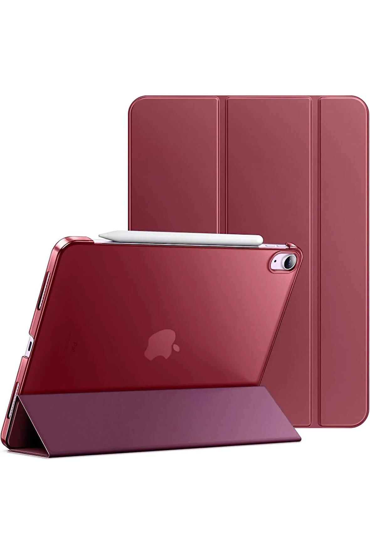 İpad 11.Nesil A16 A3354 /A3355 /A3356 İle Uyumlu Uyku Modlu Yatay Standlı Sert Smart Tablet Kılıfı