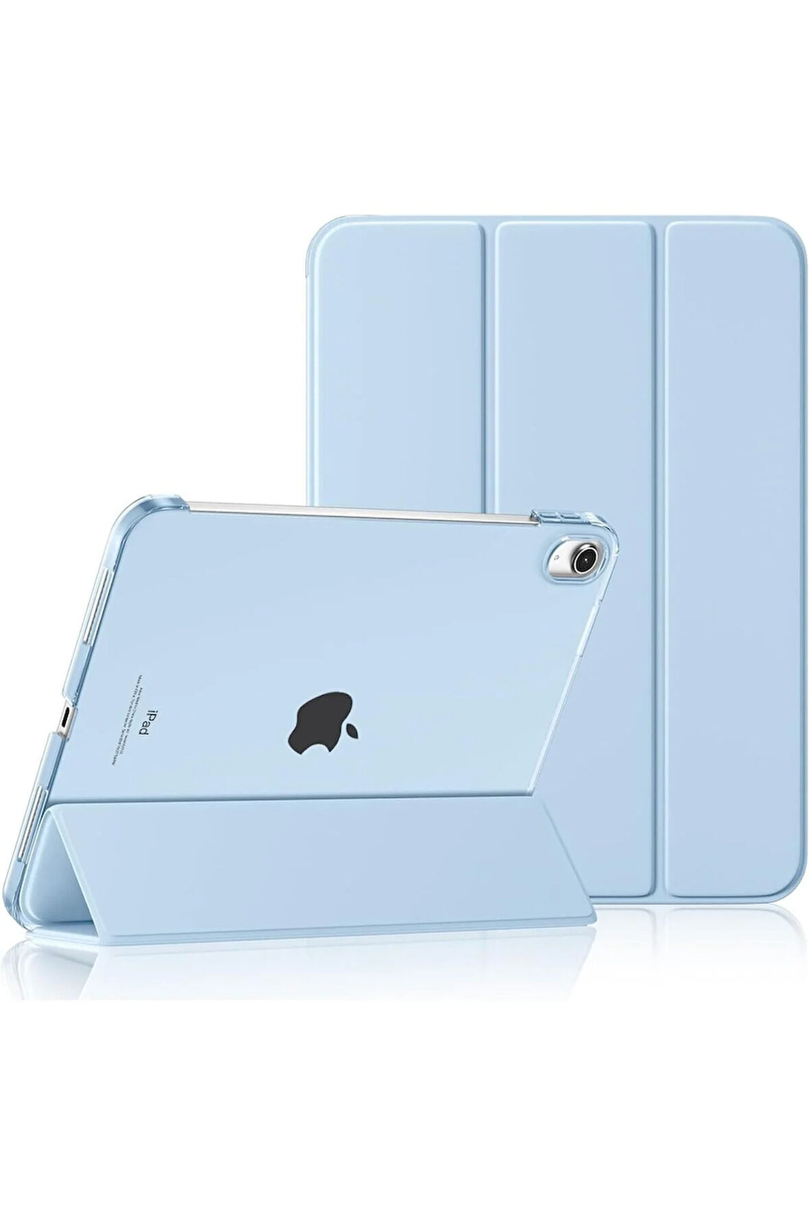 İpad 11.Nesil A16 A3354 /A3355 /A3356 İle Uyumlu Uyku Modlu Yatay Standlı Sert Smart Tablet Kılıfı