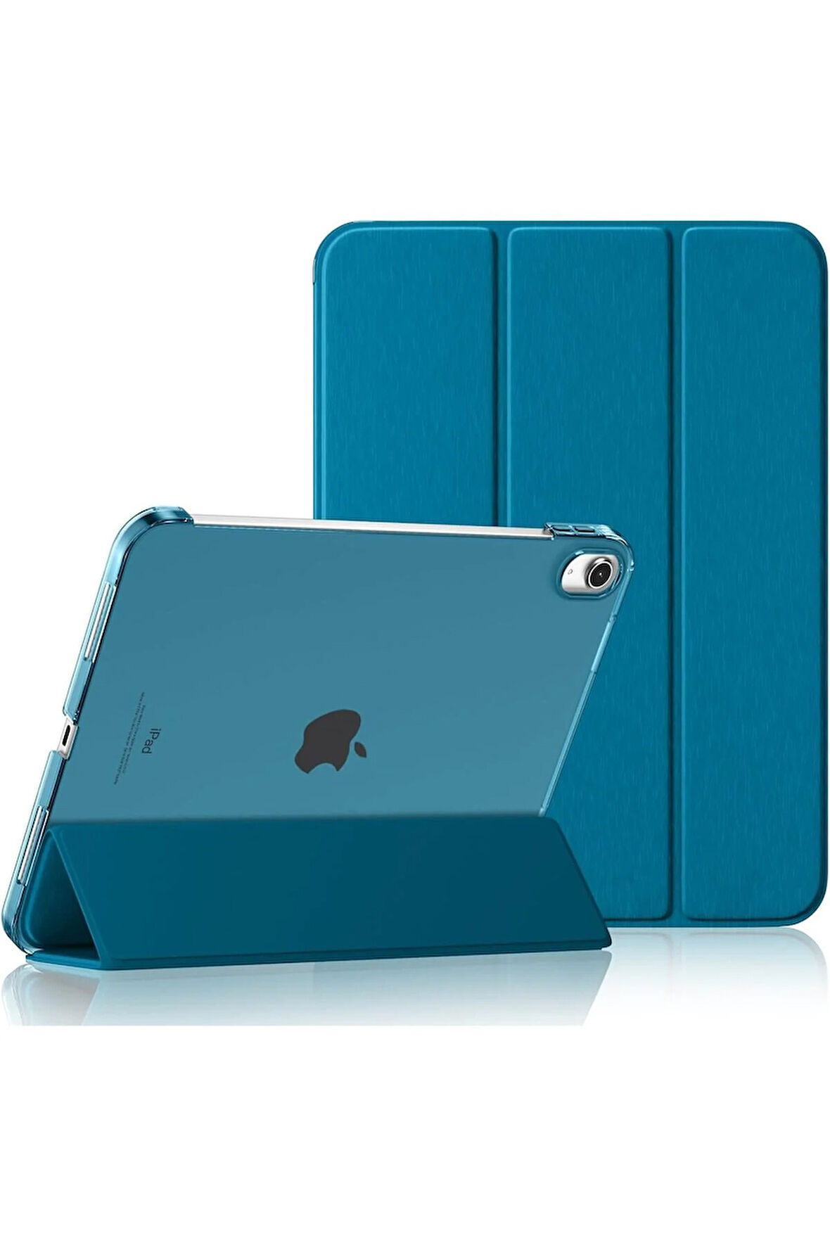 İpad 11.Nesil A16 A3354 /A3355 /A3356 İle Uyumlu Uyku Modlu Yatay Standlı Sert Smart Tablet Kılıfı