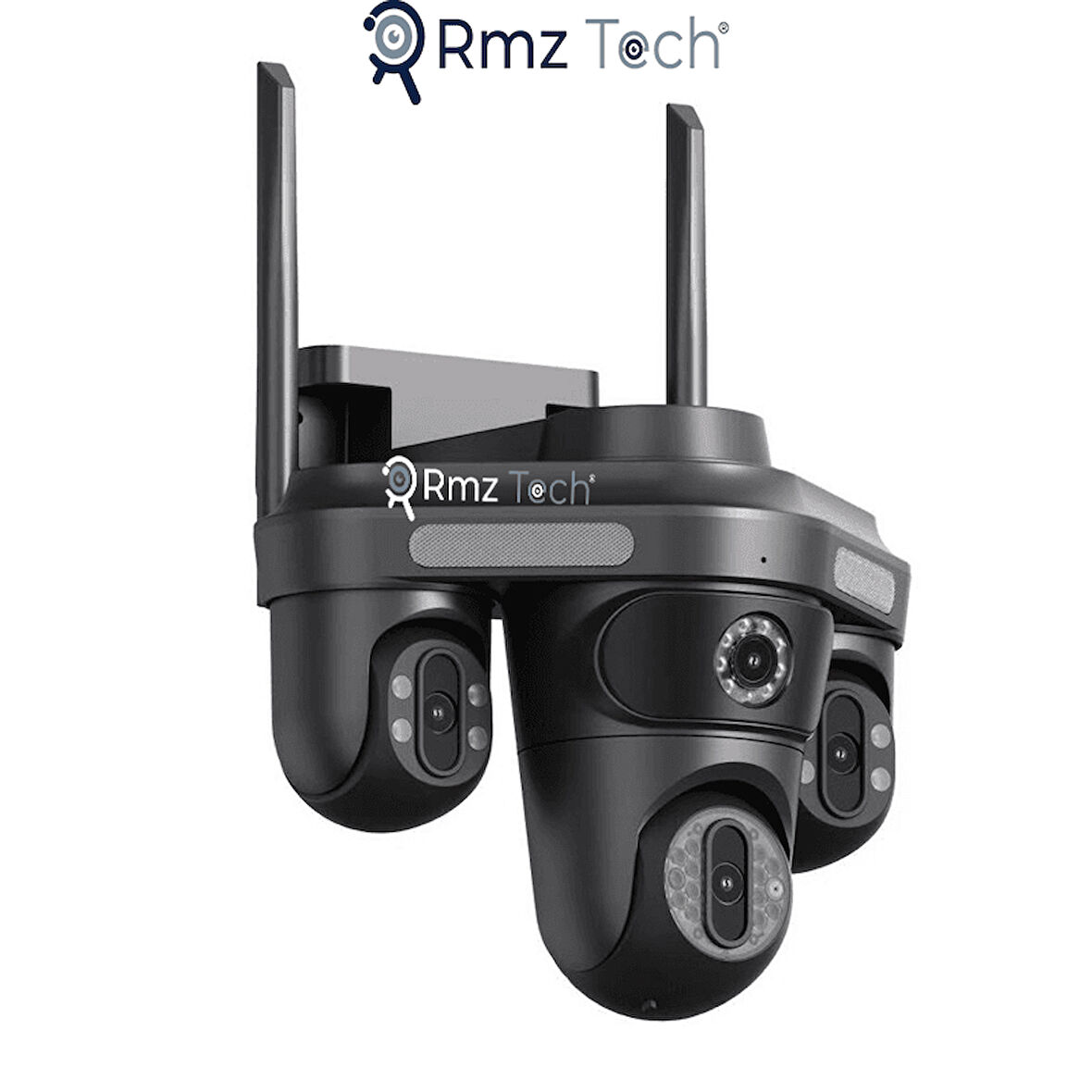 4 Kameralı 16MP 3 PTZ Dönebilen Wifi Sesli Kamera