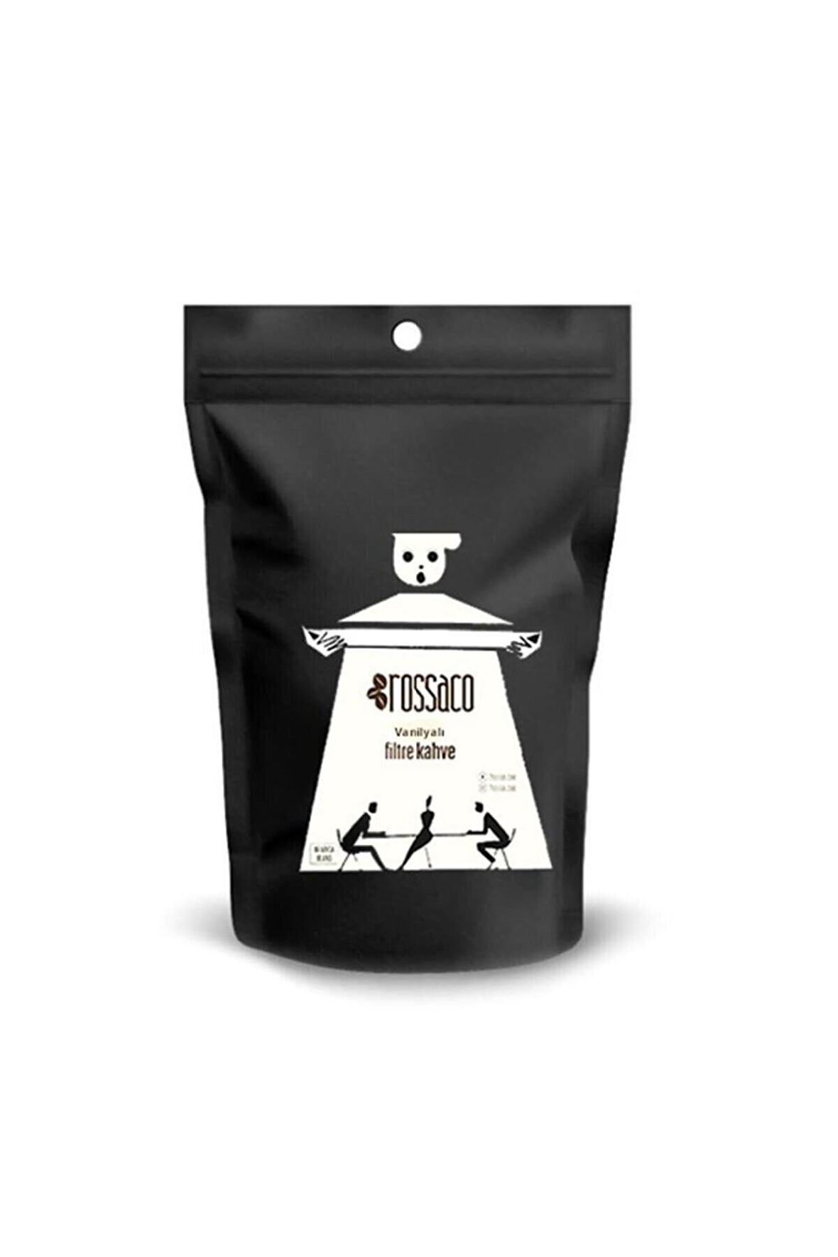 Rossaco Rossaco French Vanilyalı Organik French Press Filtre Kahve 500 gr