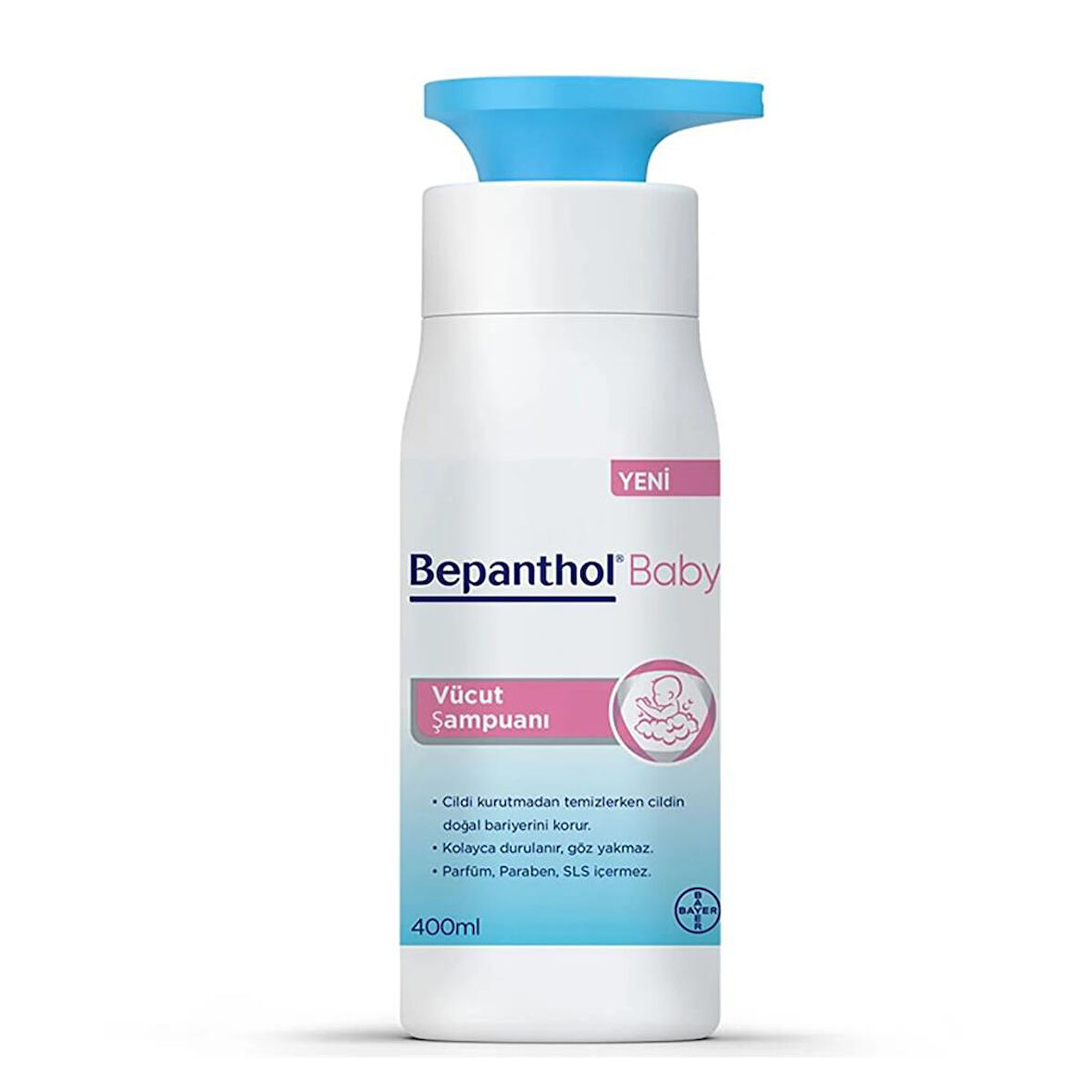 Nessiworld Bepanthol Baby Vücut Şampuanı 400ml