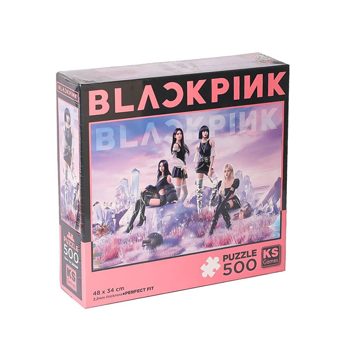 NessiWorld 20069 Black Pink 500 Parça Puzzle