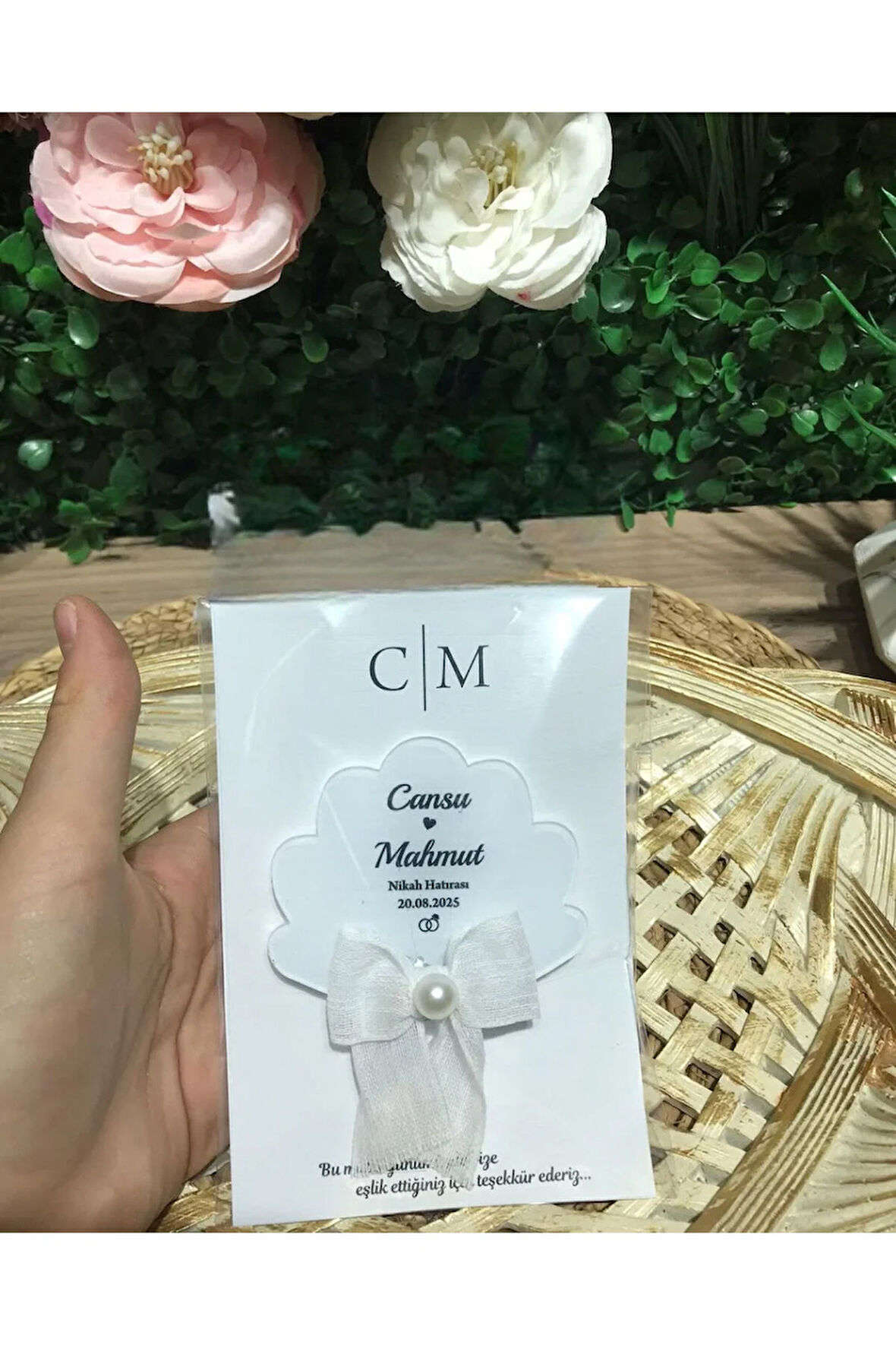 UV Baskı Pleksi Magnet Söz, Nişan, Nikah, Düğün, Kına 10 Adet