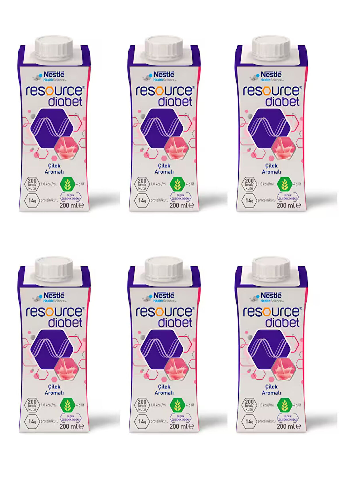 Resource Diabet (Diyabet)  200 ml X 24 Adet