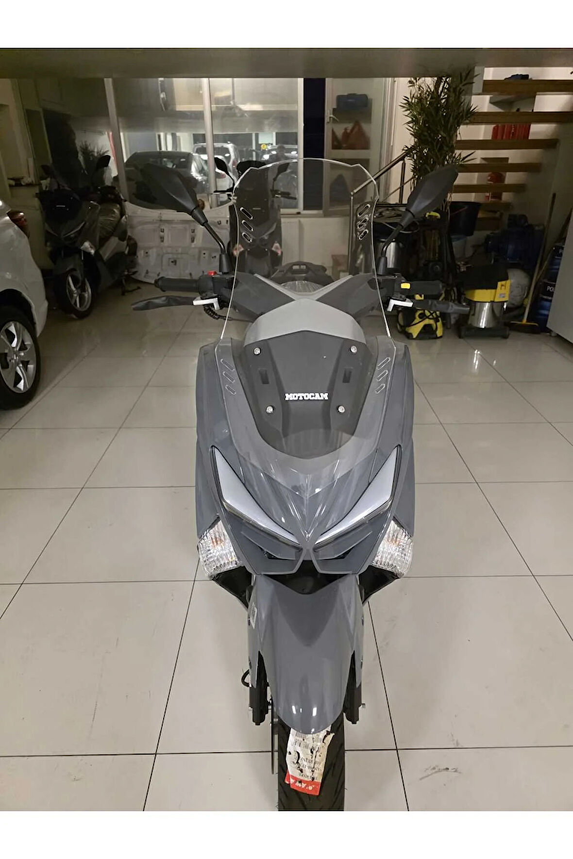 MOTOCAM Revolt RSX5 Siperlik Ön Cam 2022-2025 Model 75cm Şeffaf Renkli 4mm