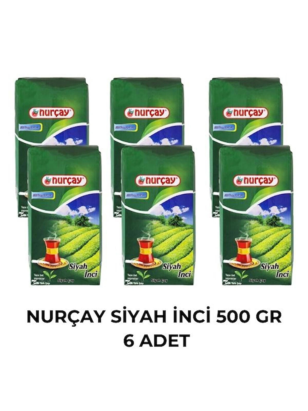 Nurçay Sİyah İnci 500 gr - 6  Adet 