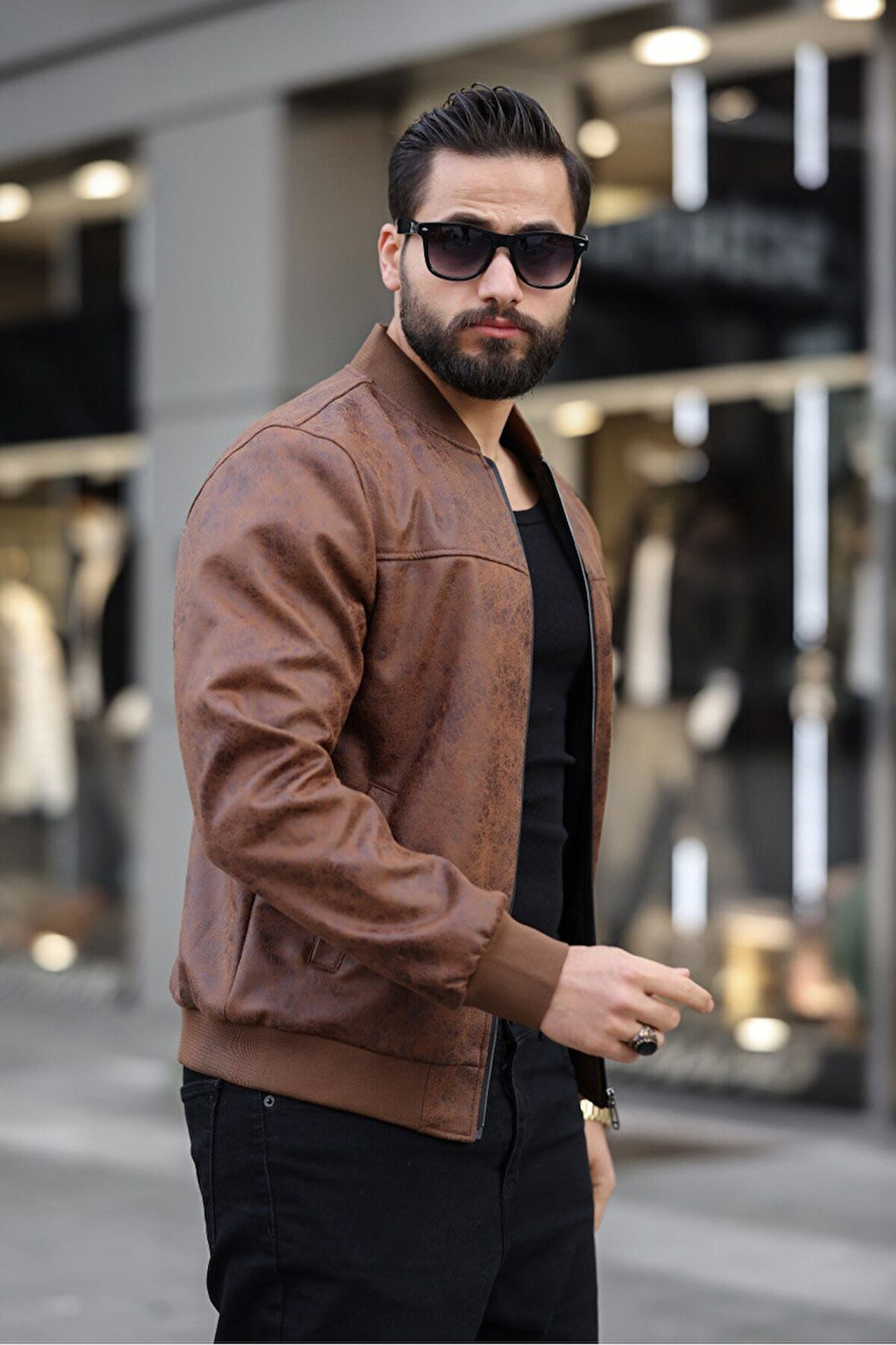 Erkek Süet Kolej Ceket